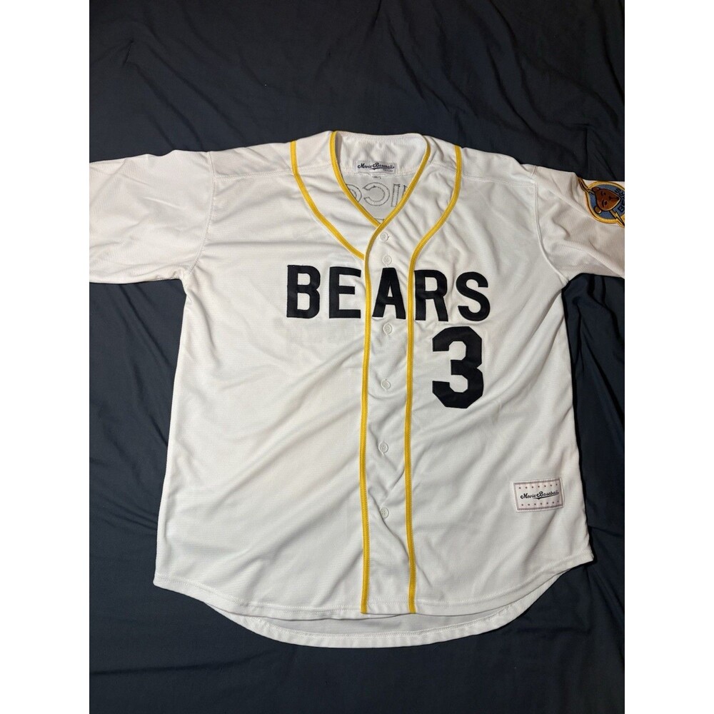 Bad News Bears Baseball Jersey No. 3 Kelly Leak Size XL Chicos Bail Bonds